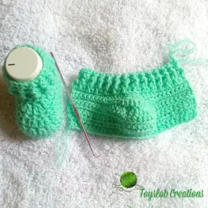 easy crochet baby shoes | toyslab creations