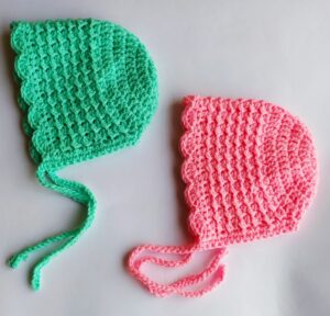 Crochet Baby Bonnet