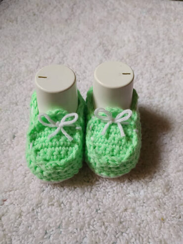 Crochet Baby Mocassins | toyslab creations