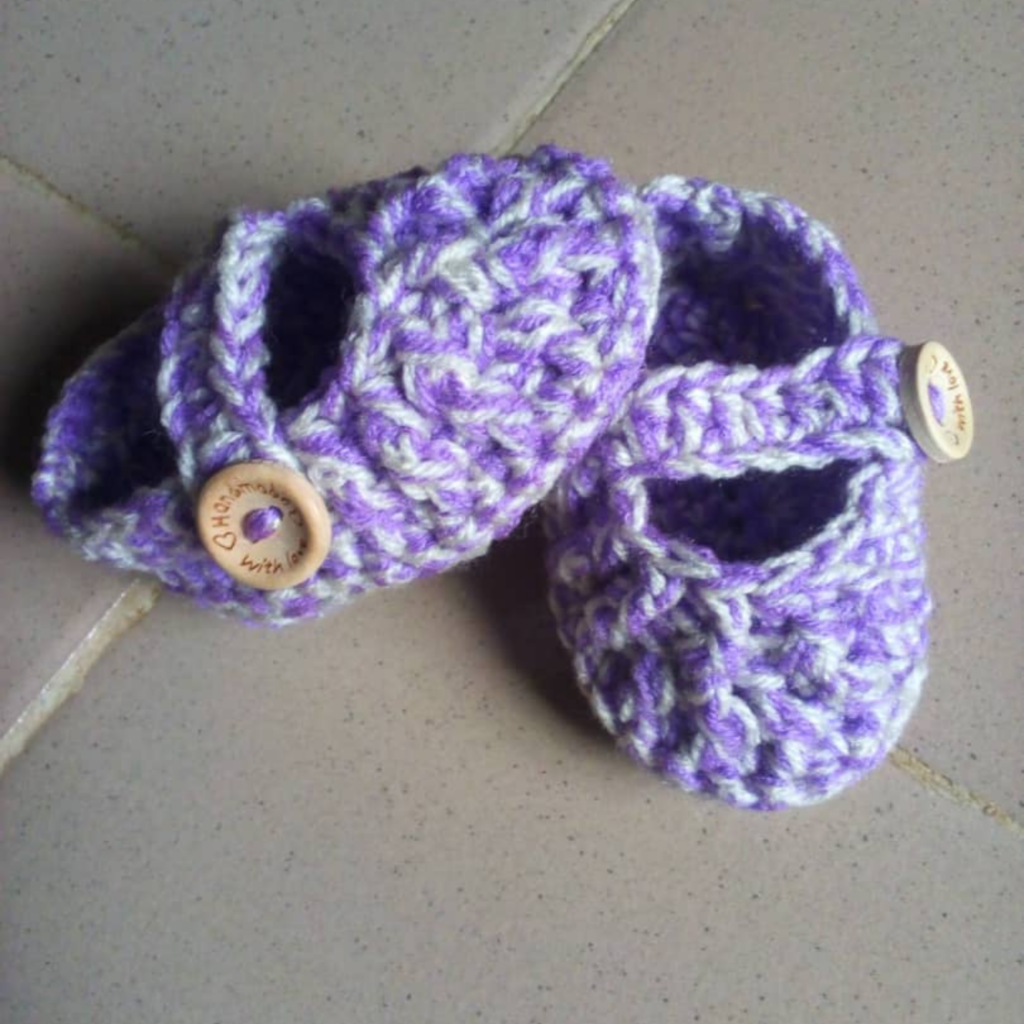 crochet baby girl shoe pattern | toyslab creations