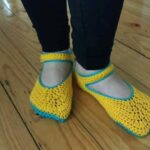 crochet women slippers