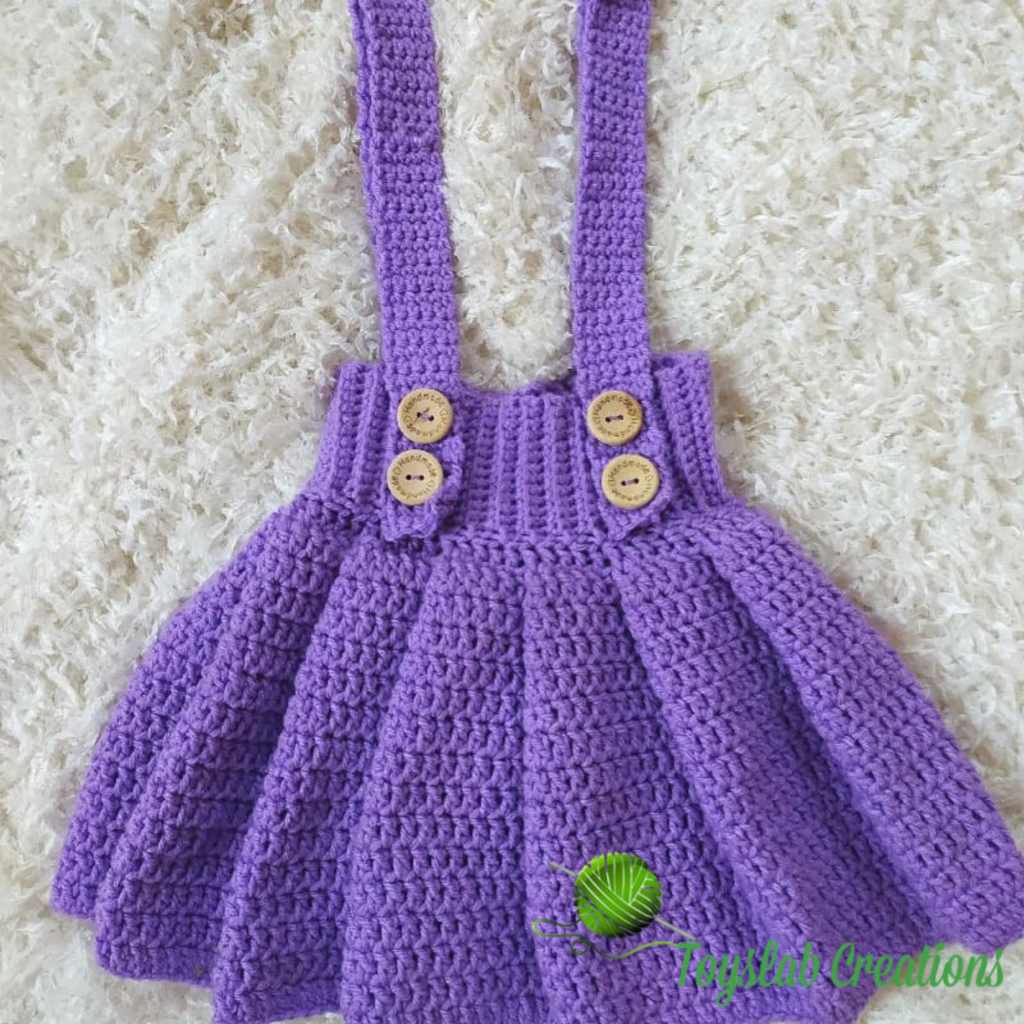 Crochet pleated baby skirt pattern toyslab creations