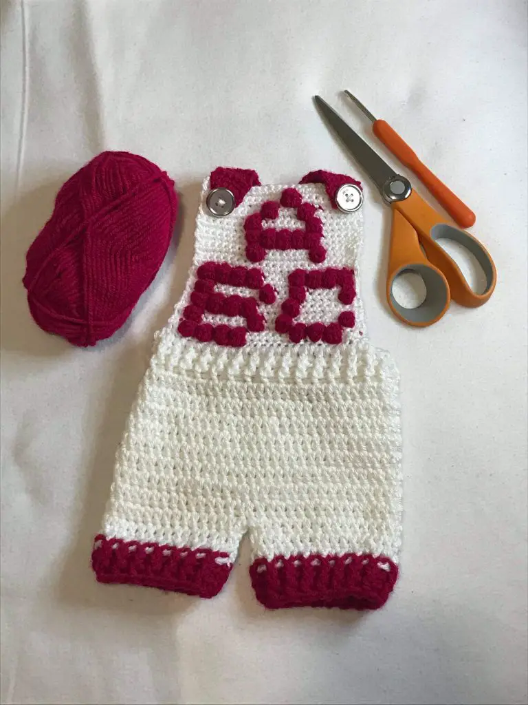 crochet romper alphabets