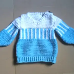 crochet sriped sweater pattern toyslab creations