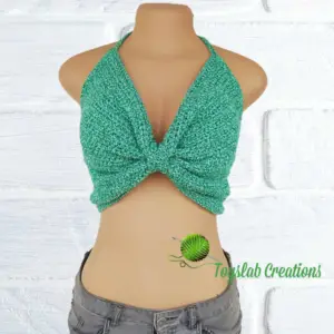 beginner crochet crop top free pattern