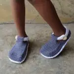crchet kids sandals