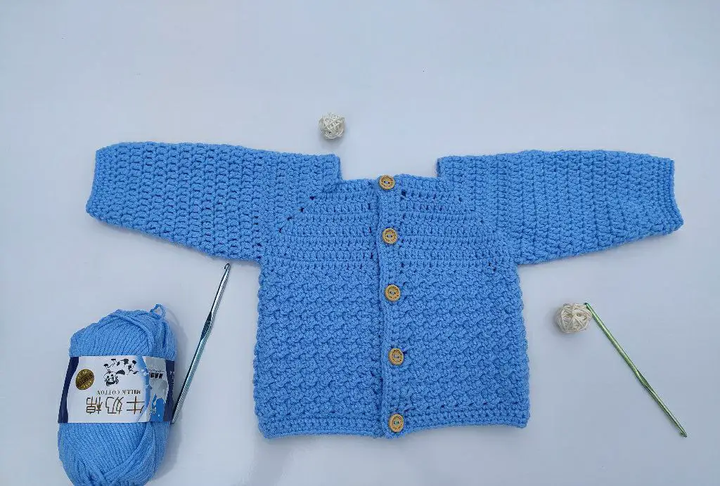 easy crochet baby cardigan free pattern