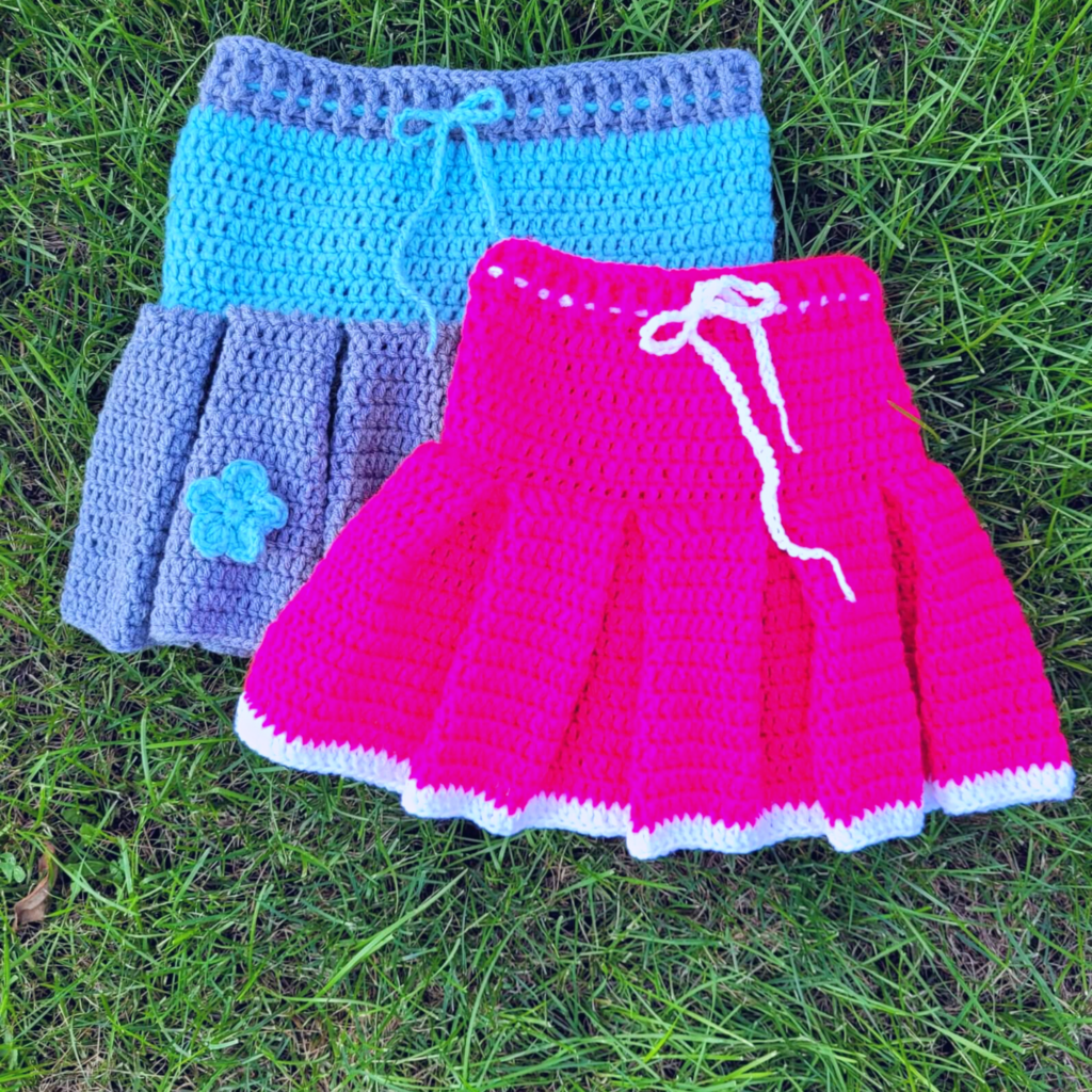 free crochet pattern baby skirt