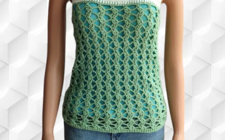 crochet lace summer top