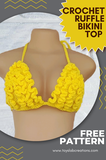 Crochet bikini-swimsuit: Summer giveaway, videotutorial and free pattern