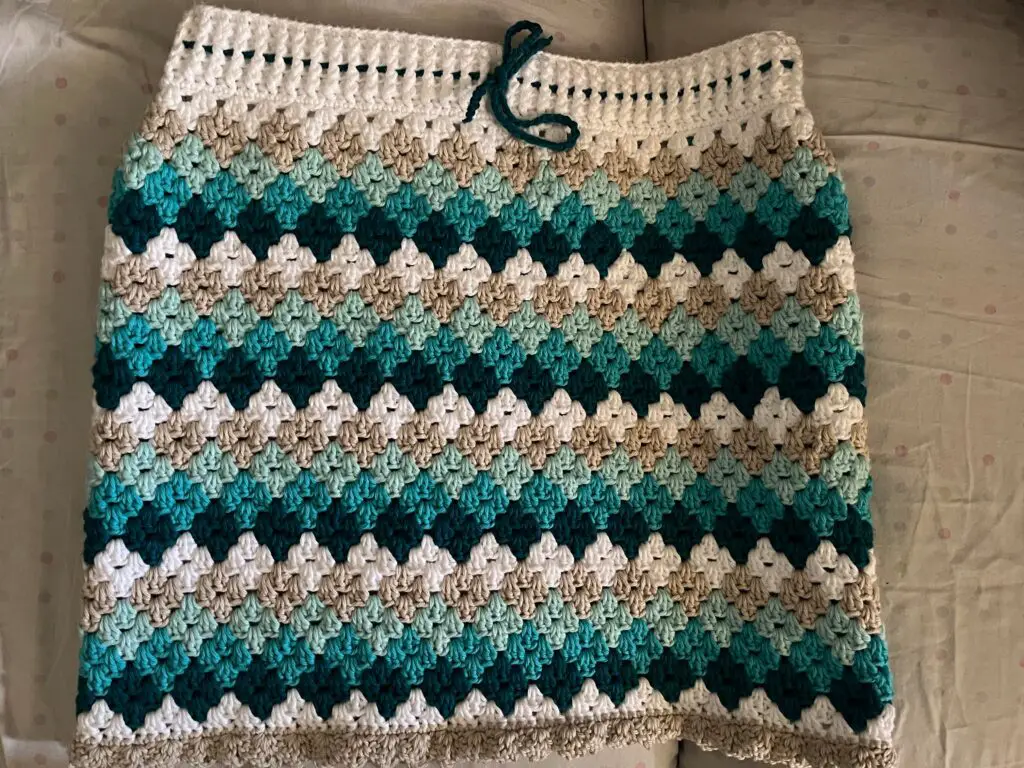 crochet free skirt