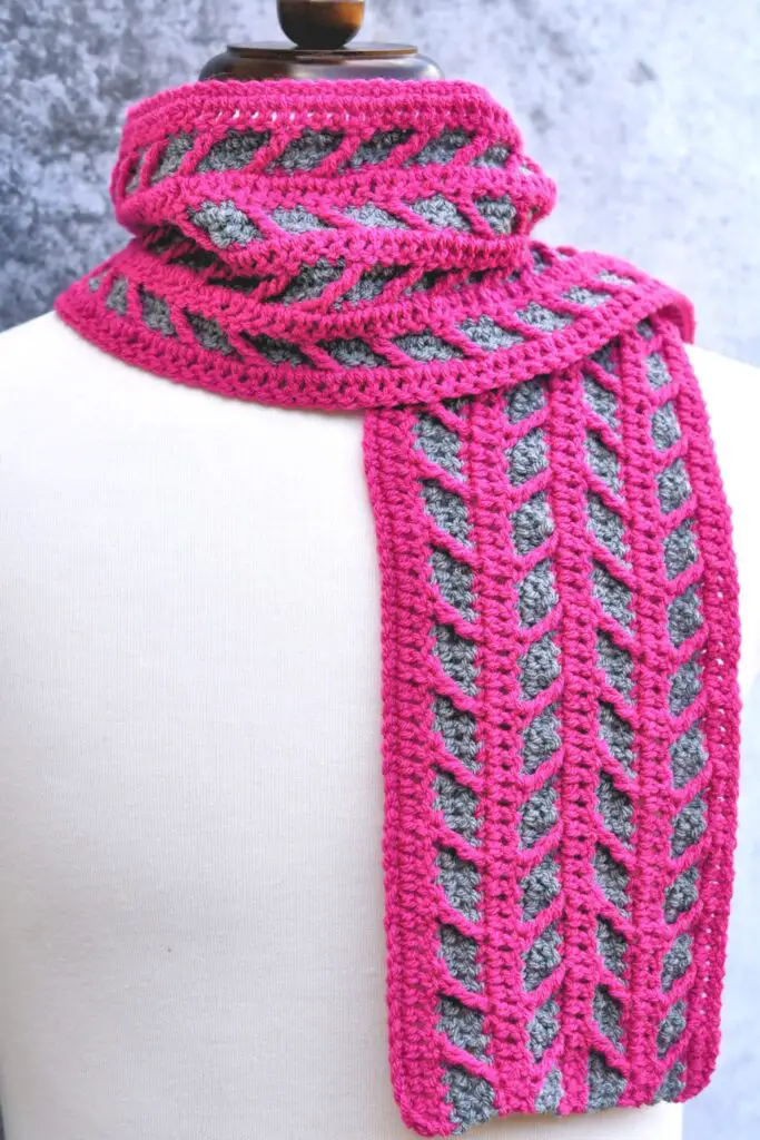 crochet pattern scarf