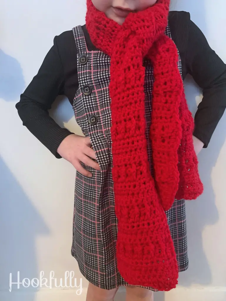 free crochet scarf