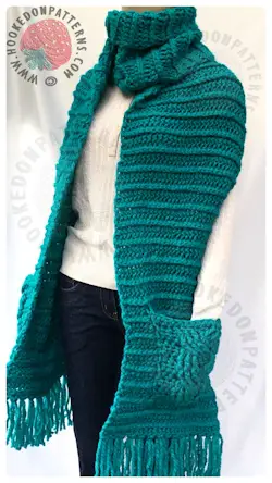 free crochet scarf