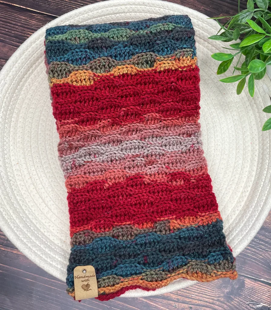 crochet scarf