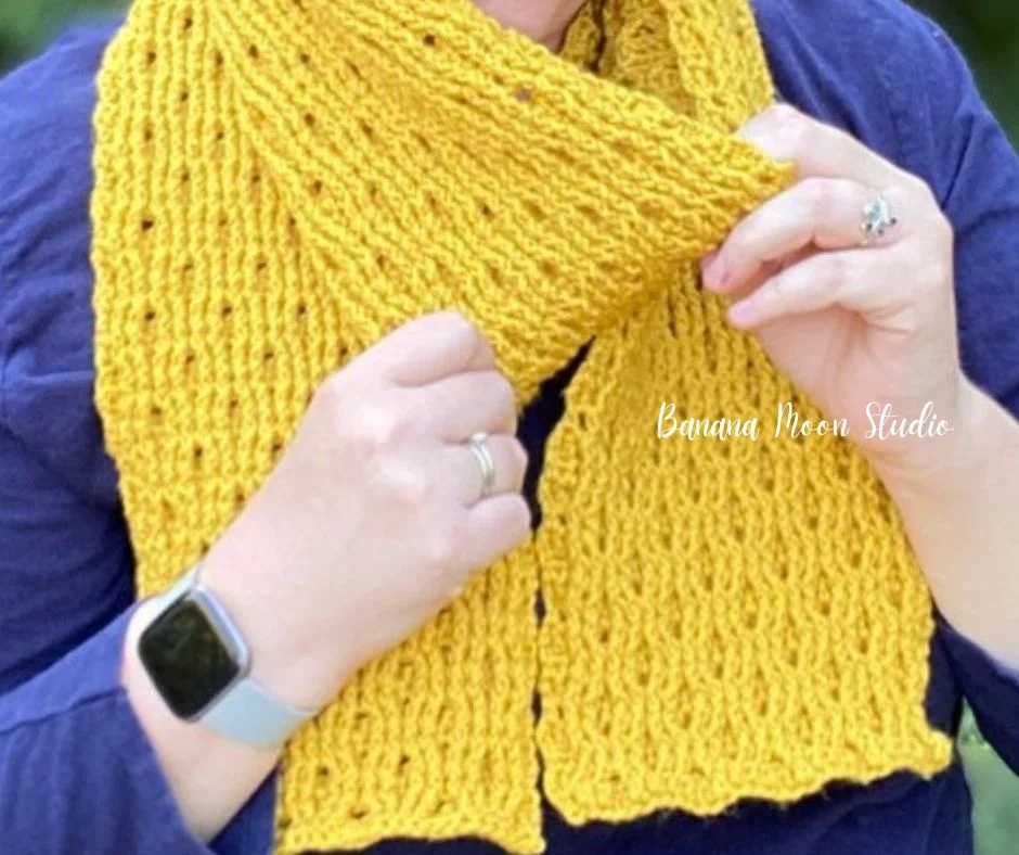 crochet scarf