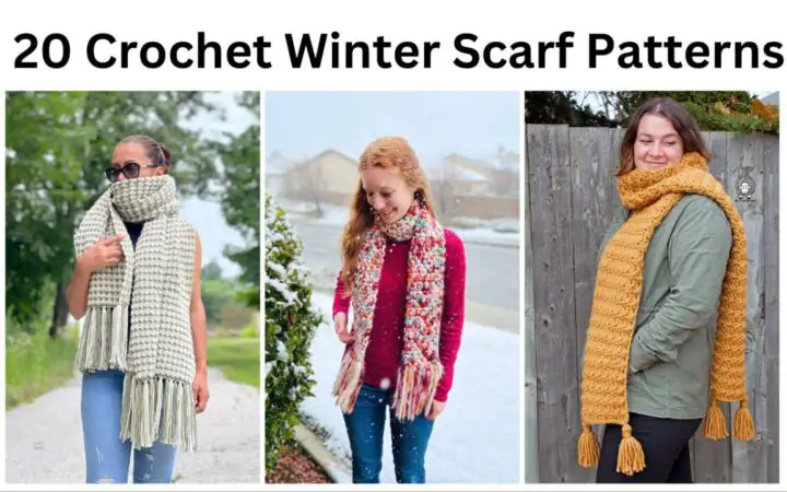 crochet scarf