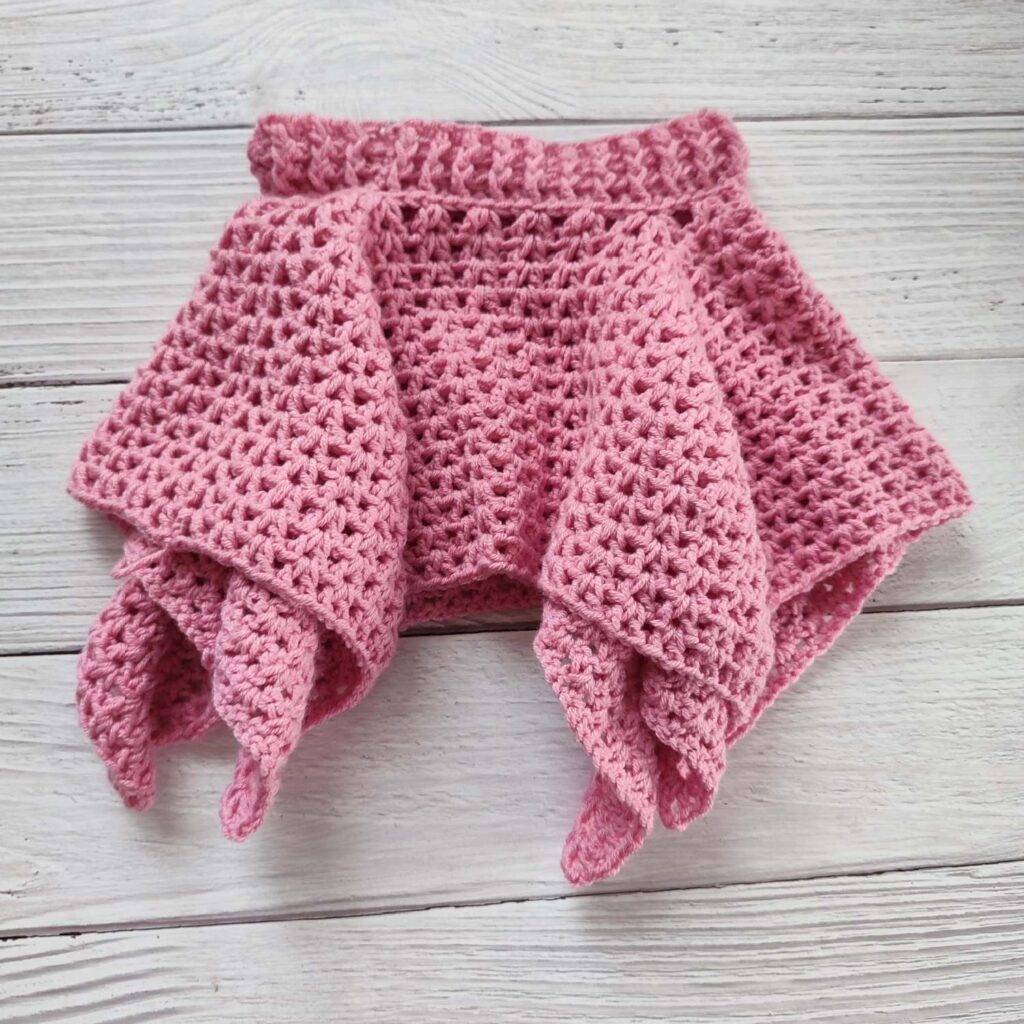 crochet handkerchief skirt