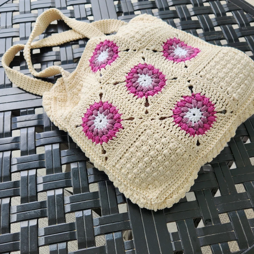 seed and bloom tote bag