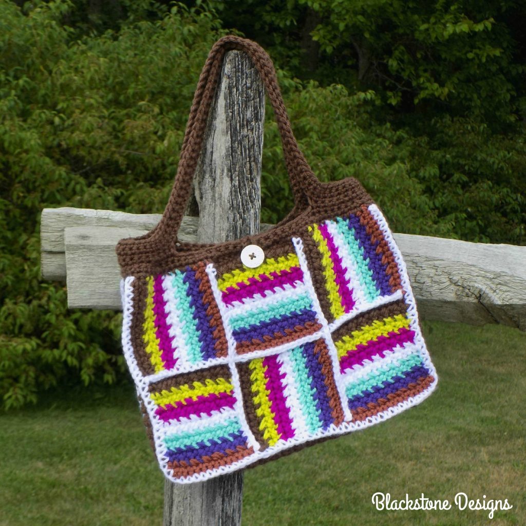 patch tote bag