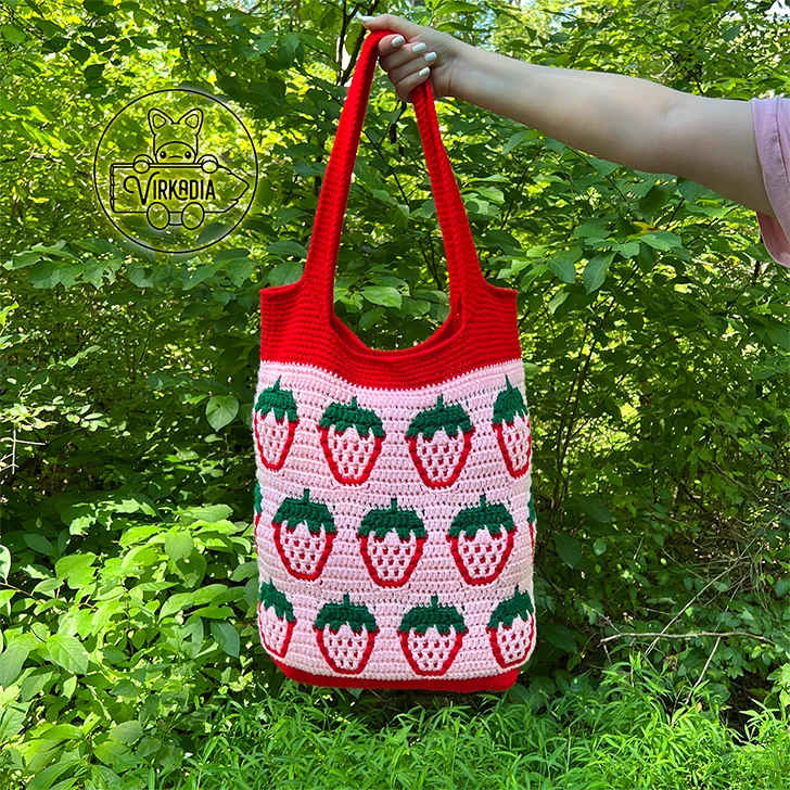mosaic tote bag