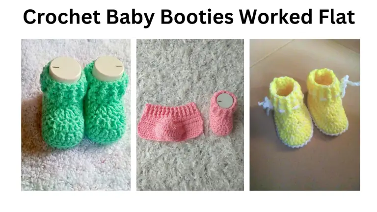 crochet baby booties