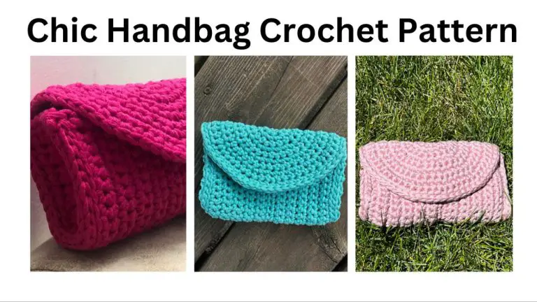 easy crochet chic handbag