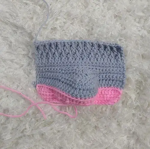 crochet baby alpine booties