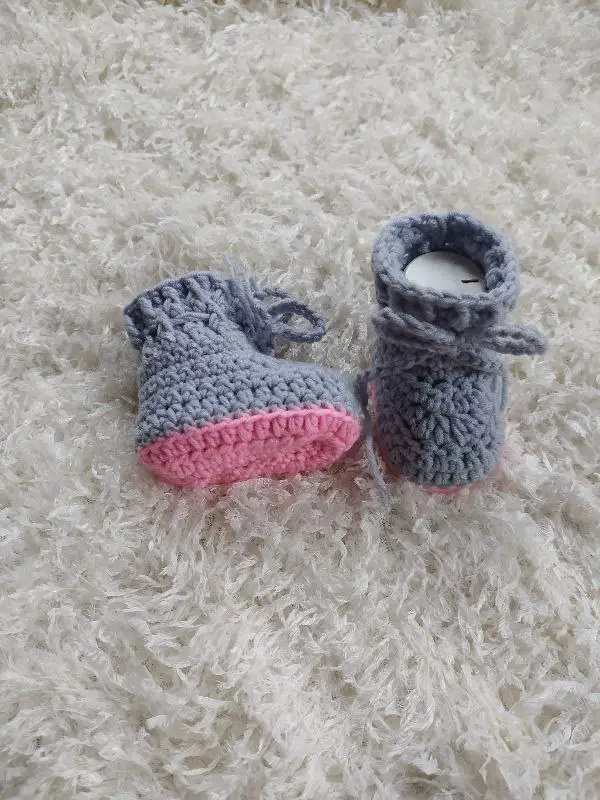 easy crochet alpine booties