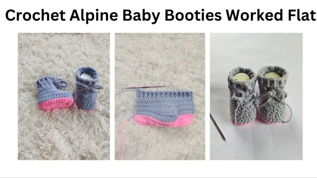 easy crochet alpine booties