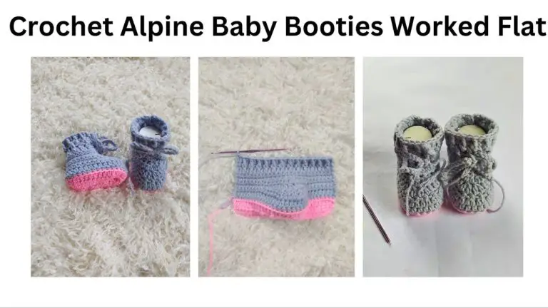 easy crochet alpine booties