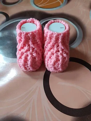 easy crochet baby booties