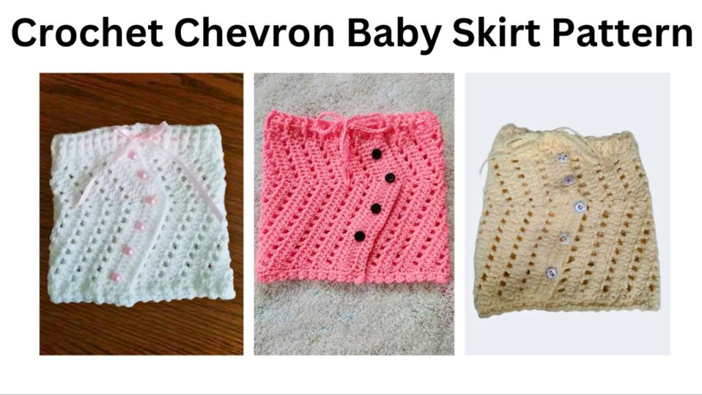 easy crochet baby chevron pattern free