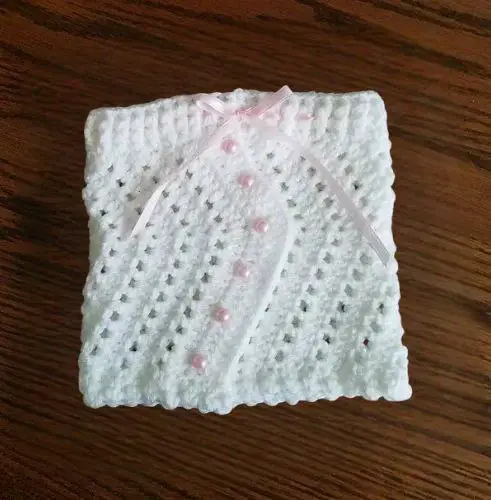 crochet baby chevron pattern free
