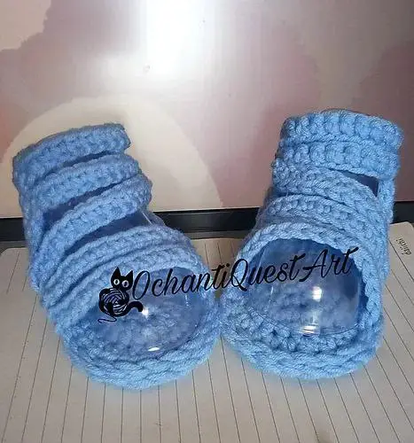 crochet baby gladiator