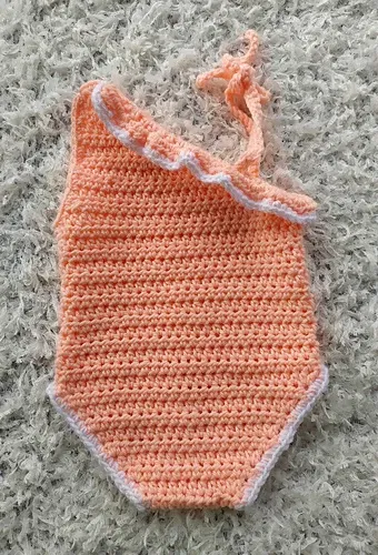 easy crochet baby romper