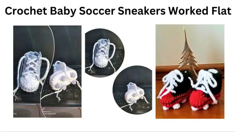 easy crochet baby soccer sneakers