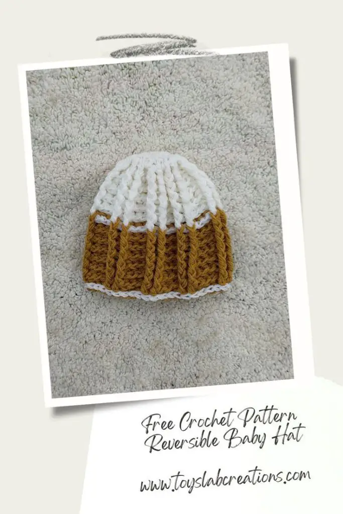 crochet reversible hat pattern