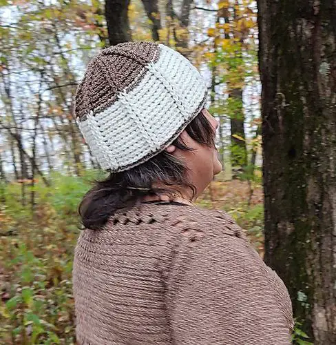 crochet reversible baby hat pattern