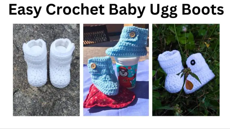 easy crochet ugg booties