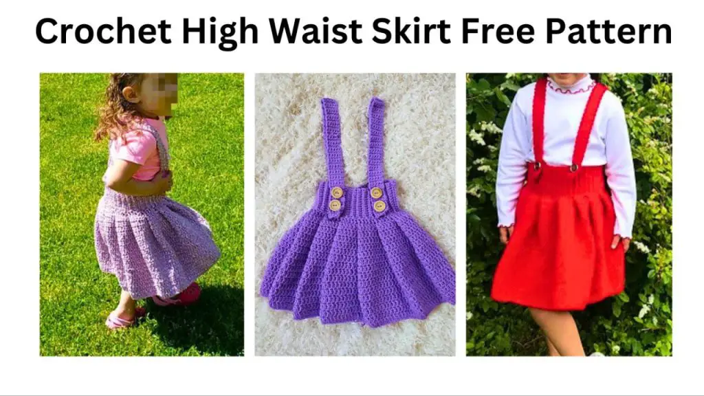 crochet high waist skirt patterns