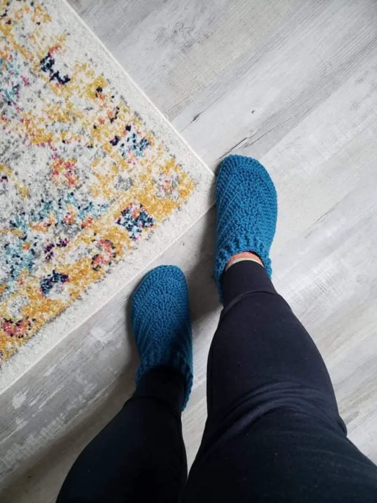 crochet kids slippers