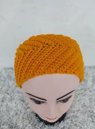 crochet ribbed chevron headband pattern