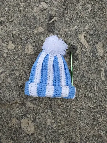 easy crochet ridged hat