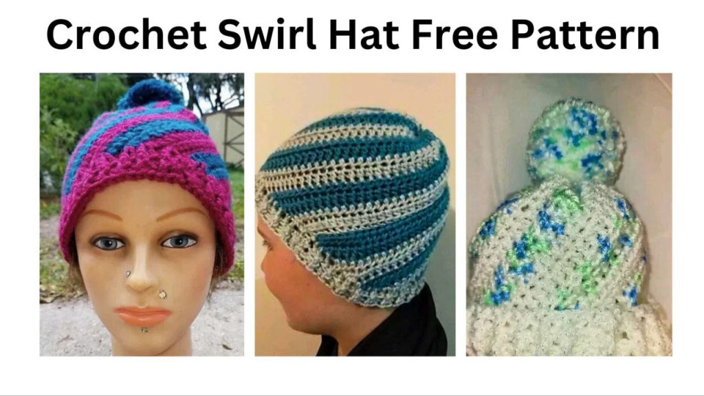 crochet swirl hat patterns