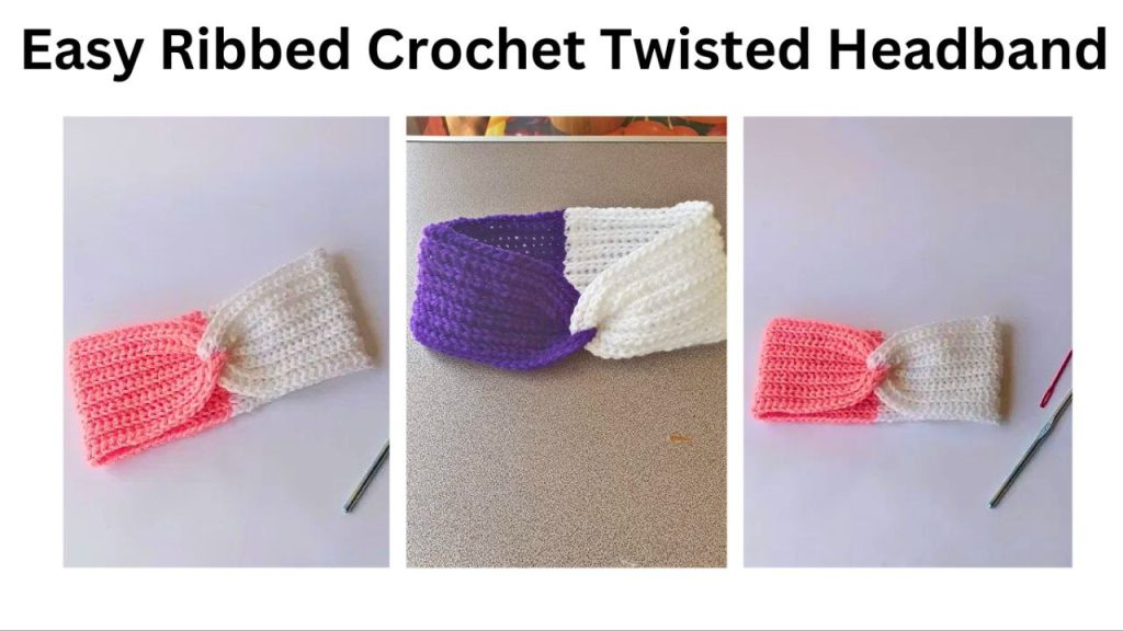 crochet twisted headband