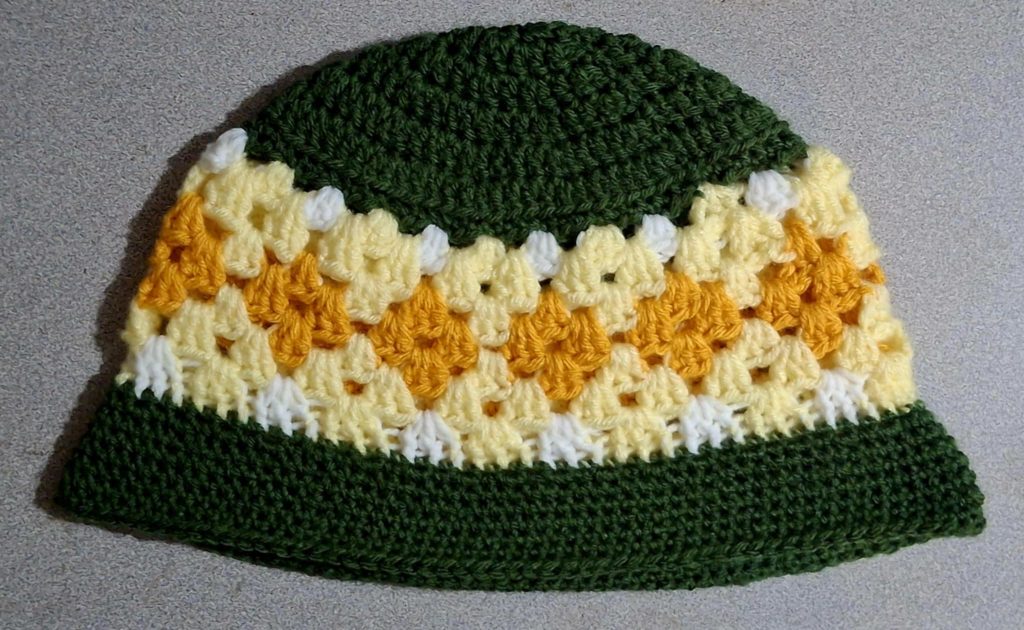 crochet granny hat