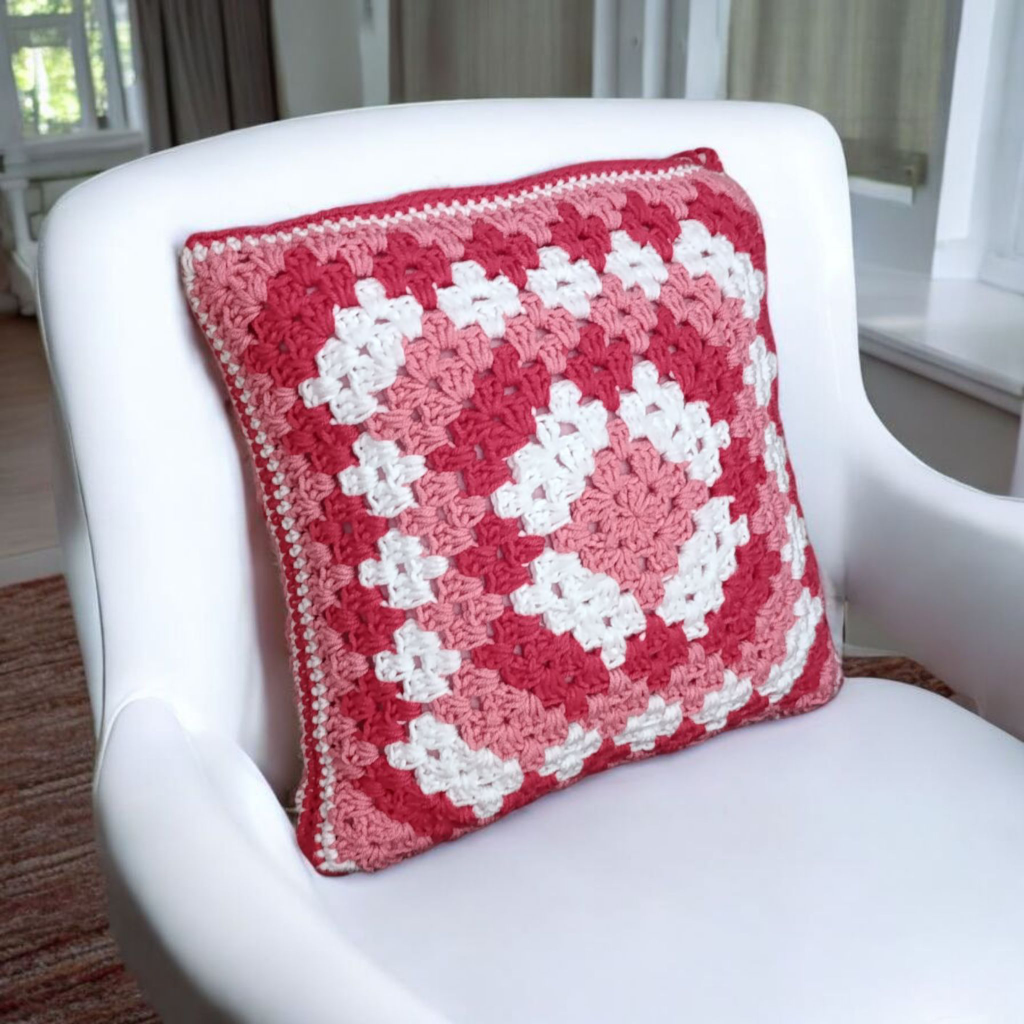crochet pilow free pattern