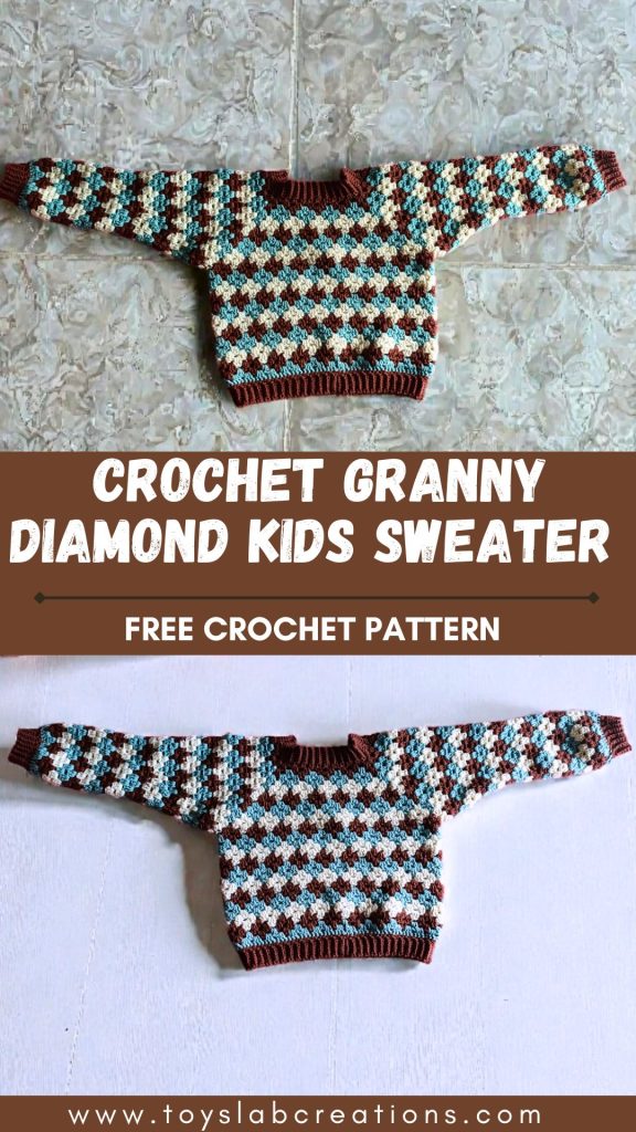 crochet kid sweater