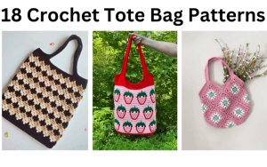 easy 18_crochet tote bags